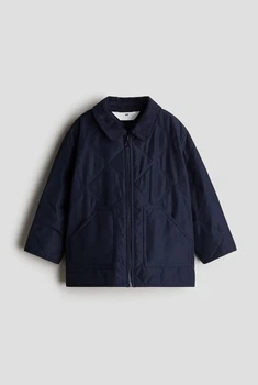 Стеганая куртка темно-синяя H&M 122см (400010249)