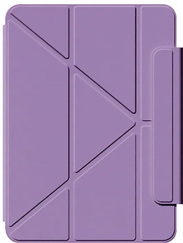 Чохол для планшета Apple iPad Mini 7 2024 BeCover Ultra Slim Origami Flex з кріпленням для стилуса Apple Pencil Purple (BC_712970)