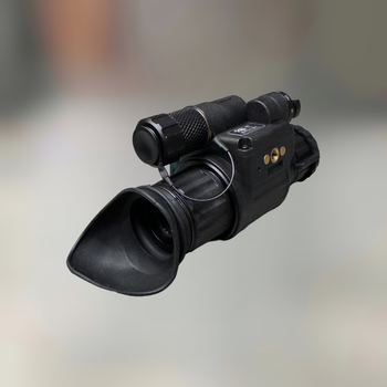ПНБ, Монокуляр нічного бачення AGM WOLF-14 NL1 HR, зелений люмінофор, кріплення на шолом, футляр