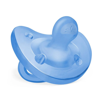 Пустушка Chicco силіконова Physioforma Soft від 6 до 16 місяців блакитна 73091.95