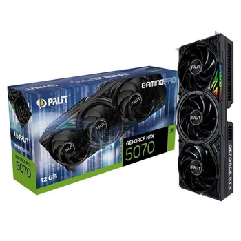Видеокарта GF RTX 5070 12GB GDDR7 GamingPro Palit (NE75070019K9-GB2050A)