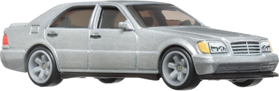 Pojazd Mattel Hot Wheels Premium Fast & Furious Mercedes-Benz 500 SEL 2/5 1:64 HRT94 (0194735185788)