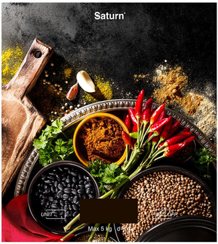 Весы кухонные SATURN ST-KS7822