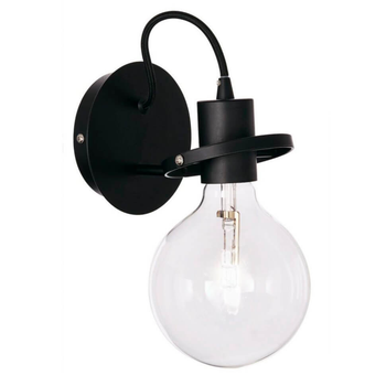 Настенный спот Ideal Lux Radio AP1 Nero (id119502)