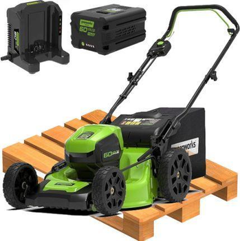 Газонокосарка акумуляторна GreenWorks GD60LM46HPK4