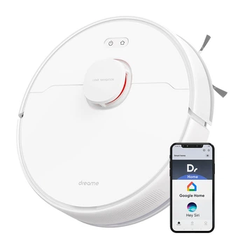 Робот-пилосос з вологим прибиранням Dreame D9 MAX White