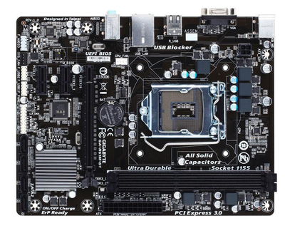 Материнська плата Gigabyte GA-H61M-D1 Socket 1155 ОЕМ . Bulk.