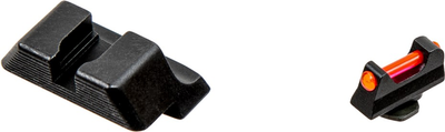 Мушка + целик Trijicon Fiber Set Red для пистолетов Glock 9mm/.40 (кроме MOS) (GL701-C-601023)
