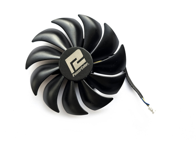 Вентилятор FirstD для видеокарты PowerColor RX 6400 6500 XT ITX (orgnl) FD9015U12D (FD9015U12S) (№494)