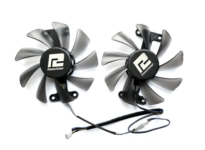 Вентилятор Ecotherm для відеокарти Zotac PowerColor GFY09010E12SPA (GA91S2H GA91S2U) комплект 2 шт (№58.5)