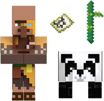 Фігурки Mattel Minecraft Deluxe Jungle Cartographer & Panda HTL89 (0194735193745)