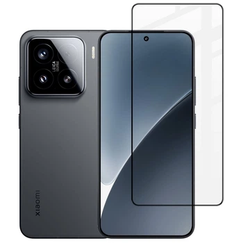 Защитное стекло Fiji Premium для Xiaomi 15 полная проклейка Anti-Static черный