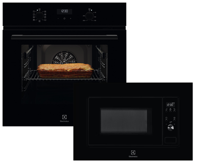 Духовой шкаф электрический ELECTROLUX EOF5C50BZ + Встраиваемая микроволновая печь Electrolux LMS2203EMK (комплект)