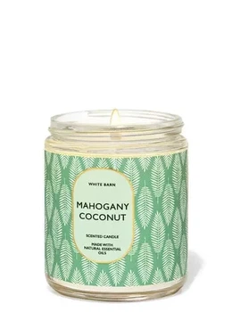 Ароматизированная свеча Mahogany Coconut Bath & Body Works 198г