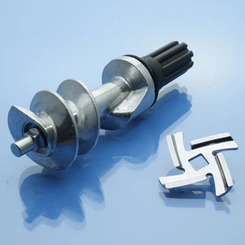 Шнек та ніж для м'ясорубки Braun Power Plus G1300, G1500, G3000, G1100