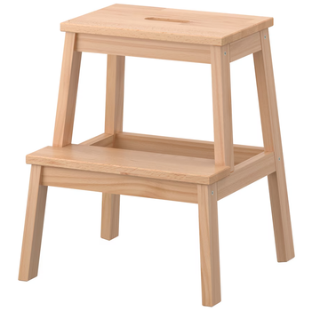 Табурет зі сходинкою BEKVAM 50 см IKEA 601.788.87 бук