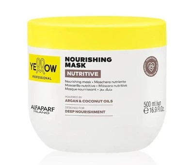 Маска живильна для волосся Yellow Nutrive Argan & Coconut Mask 500 мл