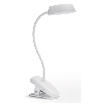 Philips Лампа настільна LED Reading Desk lamp Donutclip, білий