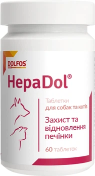 Ветпрепарат Dolfos Гепадол 60 таблеток для собак и кошек (982-60)