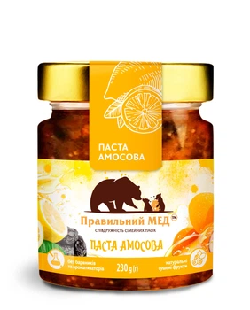 Паста Амосова ТМ Правильный мед с/б 230 г.