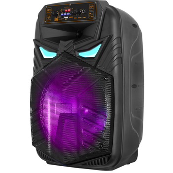 Автономна акустична система BIG12ALIEN usb/mp3/fm/bt + шнуровий мікрофон