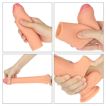 Насадка на пенис Revolutionary Silicone Nature Extender-Uncircumcised цвет телесный (19560026000000000)