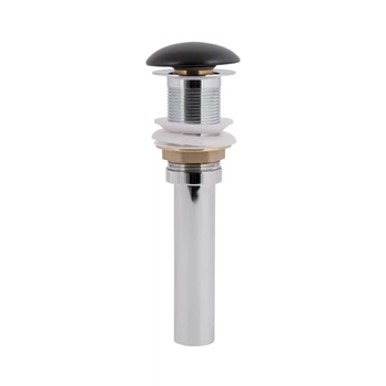 Донный клапан для раковины Qtap PU03 225х70х70 Matt blackSD00044165