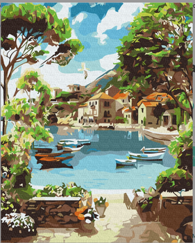 Картина по номерам Лазурная затока 40x50 см Brushme BS30106