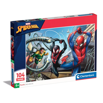 Пазл Marvel Spiderman (Спайдермен) – 104 шт. Clementoni 25778