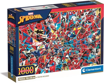 Пазл Marvel Spiderman (Спайдермен) – 1000 шт. Clementoni 39916