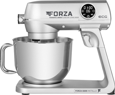 Комбайн кухонний ECG FORZA 6600 Metallo Argento