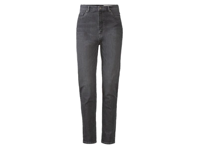 Джинсы Regular Fit прямого кроя для женщины Esmara LYCRA® 379698 34(XS) Серый