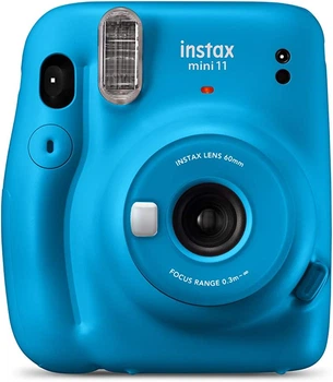 Камера мгновенной печати Fujifilm Instax mini 11 / фото 62x46мм / Синяя Б/В