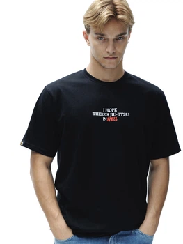 Футболка MANTO t-shirt HELL Black XL
