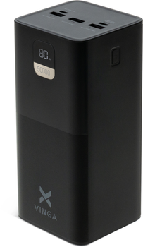 УМБ Vinga 50000 mAh 22.5W Display Black (VPBB5022)