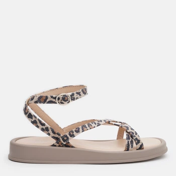 Женские сандалии кожаные PARADIZE SHOES SAN-1331 39 24.7 см Леопард (ROZ6501061250)