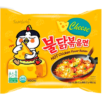 Лапша Buldak Сыр Samyang 140г