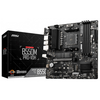 Материнская плата MSI AMD B550 SAM4 MATX B550M PRO-VDH