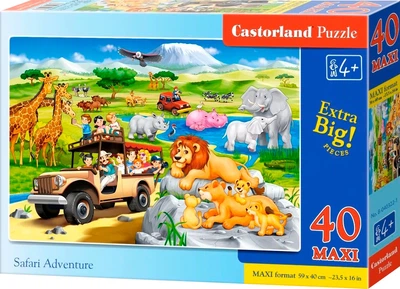 Пазлы Castorland Сафари maxi 40 элементов (B-040322)