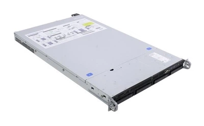Сервер 1U Intel R1304 (4x3.5") 2 x Xeon Gold 6138, 128Gb DDR4, HDD, 2 x 1100W Б/У