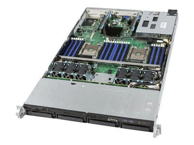 Серверная платформа 1U Intel R1304WFTYS (4x3.5") CPU (s3647), RAM (DDR4), HDD, 1100W Б/У