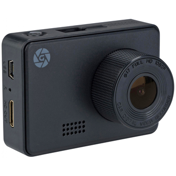 Автомобільний відеорегістратор Globex GE-203W SuperHD 2304*1296 30fps 160°/Екран 2.4"/WiFi/AV-IN/HDMI/WDR/G-Sensor/SD до 32GB