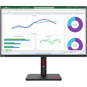 Монітор LENOVO 31.5" ThinkVision T32h-30 (63D3GAT1UA)