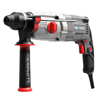 Перфоратор graphite SDS-plus 800Вт 2.8Дж кейс 3.28кг 58g538