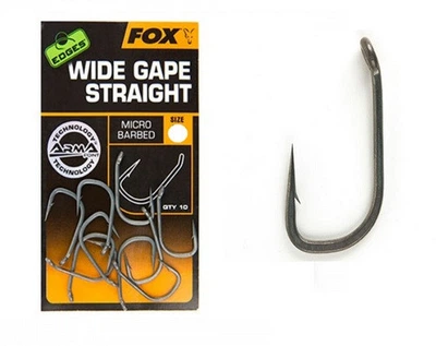 Крючки тефлоновые Fox Edges Armpoint Wide Gape Straight size 5,CHK176