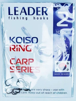 Гачок Leader KOISO RING № 2 (10 hooks)