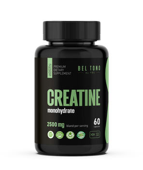 Креатин моногидрат Bel Tono Creatine Monohydrate 2500мг (0619091912569)