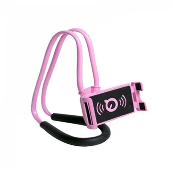 Держатель универсальный на шею Memos для телефона Phone Holder Pink