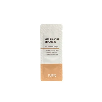 Крем BB з центелою #23 Natural Beige Purito (Sample) Cica Clearing