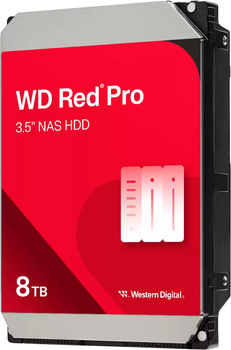 Жесткий диск Western Digital Red Pro NAS 8TB 7200rpm 256MB WD8005FFBX 3.5 SATA III